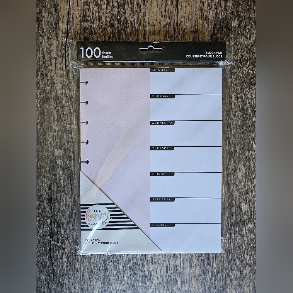 The Happy Planner Block Pad